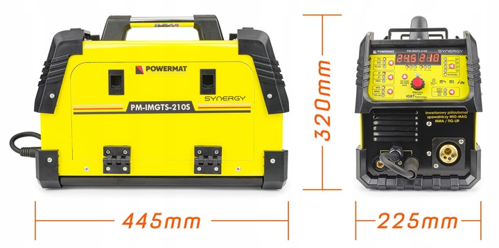 SPAWARKA-MIGOMAT-MIG-MAG-MMA-LIFT-TIG-210-SYNERGIA-Marka-Powermat